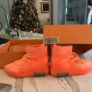 Nike Air “Fear of God 1 Orange Pulse Shoes/boot